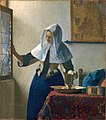 Johannes Vermeer, Jeune Femme à l'aiguière, Metropolitan Museum of Art, New York.