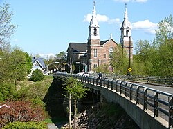 The church of Sainte-Madeleine-de-Rigaud