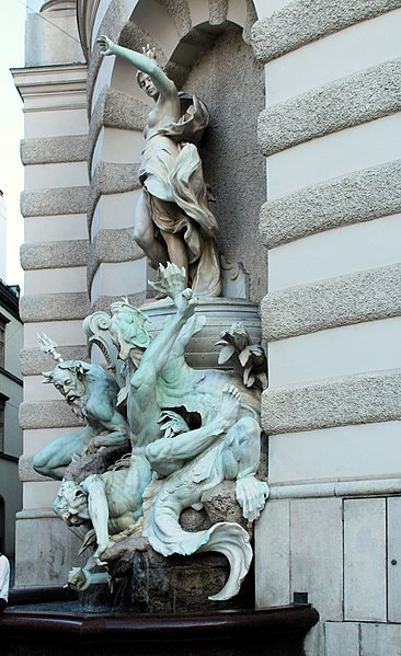 File:Wien-Innenstadt, Hofburg, Brunnen "Die Macht zur See".JPG