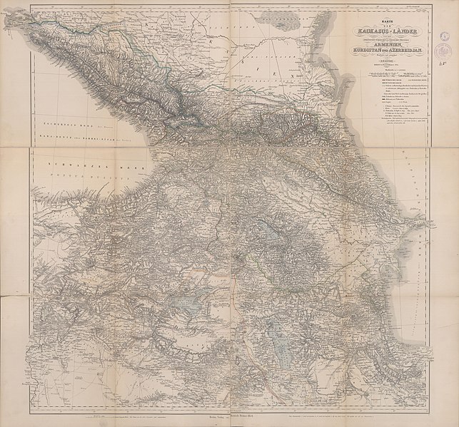 File:1854 Kiepert Map of the Caucasus, Armenia, Kurdistan, and Azerbaijan.jpg