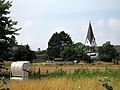 Kirche in Nebel, Amrum; Wattseite