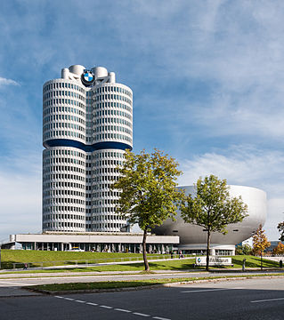 BMW tower, Munich, Germany.