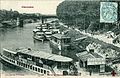 Carte postale montrant le secteur du pont de Charenton, au début du XXe siècle.