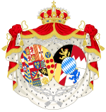 Description de l'image Coat of Arms of Maria Sophie, Queen of the Two Sicilies.svg.