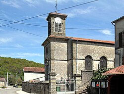 L'église Saint-Nicolas de La Rouillie.