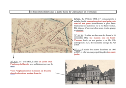 Ses biens immobiliers sur le cadastre napoléonien