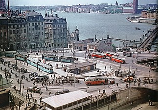 Södermalmstorg 1945.