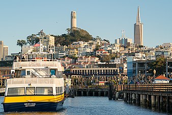 San Francisco from Forbes Island, Pier 39