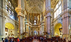 Interior of the cathedral