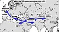 Spread of Manichaeism