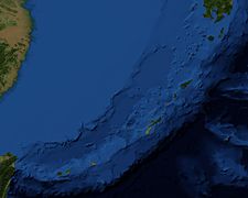 Nansei Island Bathymetry MODIS 2004.jpg