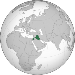 Location of Arab Federatsiyasi