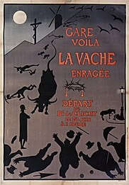 Pas på her er den rabiate ko, 1897 Gare voilà la Vache enragée