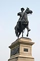 Monument to General Winfield Scott Hancock on Cemetery Hill opposite the Gettysburg National Cemetery.