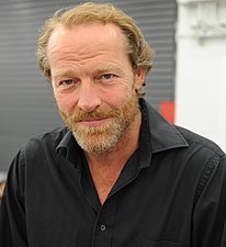 Iain Glen, actor. Former English student and recipient of an honorary LLD (2004).[125]