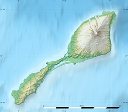 Topografisk karta över Jan Mayen