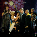 Ruslana a Sertab Erener na Eurovizi 2004, Istanbul, Turecko, 15. května 2004