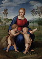 Rafaël, Madonna met de distelvink, ca. 1505-1506, Uffizzi, Florence