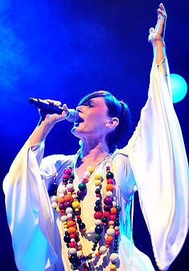 Sarah Blasko in het Astor-theater, 2010