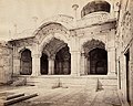 Samuel Bourne, "The Motee Musjid. Delhi. 1351," 1863–1869, photograph mounted on cardboard sheet, Department of Image Collections, National Gallery of Art Library, Washington, DC.