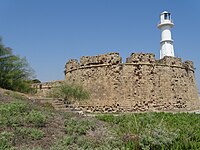 Blick zum Leuchtturm