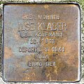 Stolperstein für Ilse Klaber