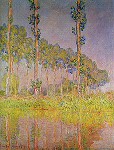 Les Trois arbres, printemps - 1891.