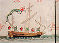 The pinnace Phoenix