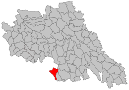 Dagâța – Mappa