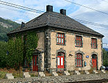 12. KW Bahnhof Fåberg der Dovrebahn