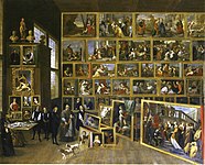 Gallery of Archduke Leopold Wilhelm in Brussels (Petworth, 1651)