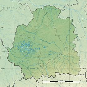 Voir sur la carte topographique de l'Indre