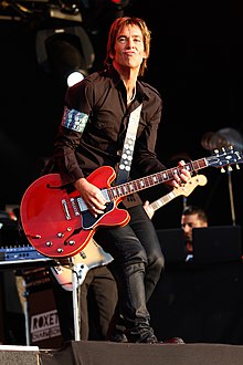 Per Gessle na koncertě v Nizozemí v roce 2011