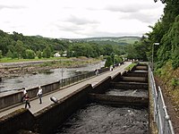 Fischtreppe in Pitlochry