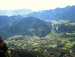 Skyline of Unterwössen