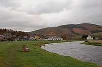 Walkerburn from the west