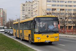 Mercedes-Benz Türk O345 Conecto G a Than Károly utcában