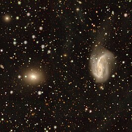 NGC 6926 (rechts) en NGC 6929