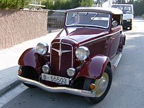 Adler Trumpf 1.7 liter Karman 1934