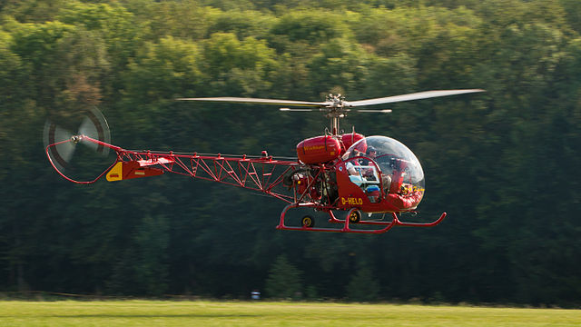 Agusta AB-47G-2 (built in 1956).