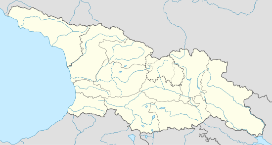 2000–01 Umaglesi Liga is located in Georgia