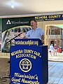 Speaker of the Mississippi House of Representatives Jason White at the Neshoba County Fair.