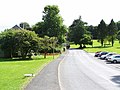 Road near the entrance to the Palace's Grounds