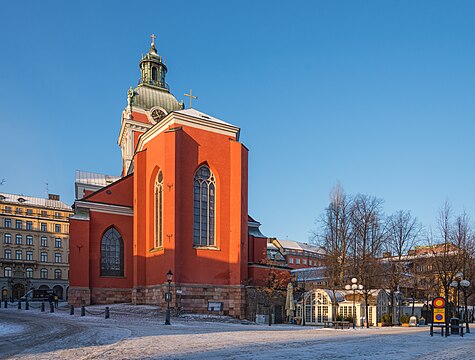 Sankt Jacobs kyrka (Saint James's Church), Stockholm.