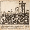 The Dutch dissident Van Ledenberch was posthumously hanged in his casket. Sententie over Gielis van Ledenberch, 1619.