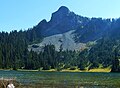 Deadwood Peak seen from Deadwood Lakes