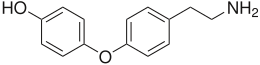 Strukturformel von Thyroamin