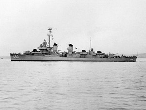 USS O'Bannon (DD-450) in 1951