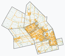 Waterloo is located in Regional Municipality of Waterloo