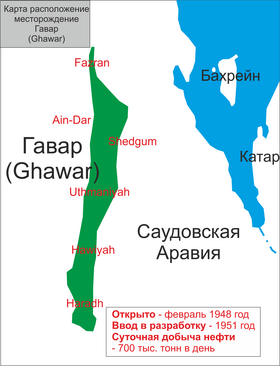 Схема расположения месторождения